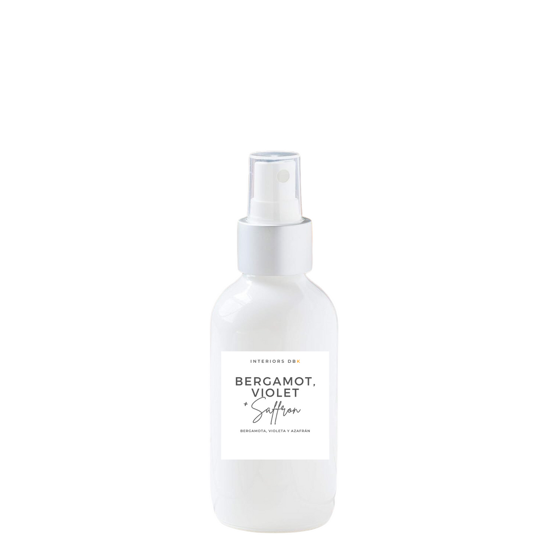 Bergamot, Violet, & Saffron Room and Linen Spray