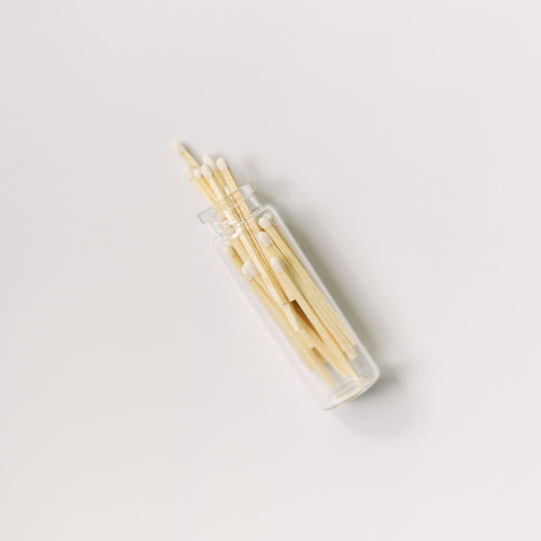 Mini Glass Jar Matches
