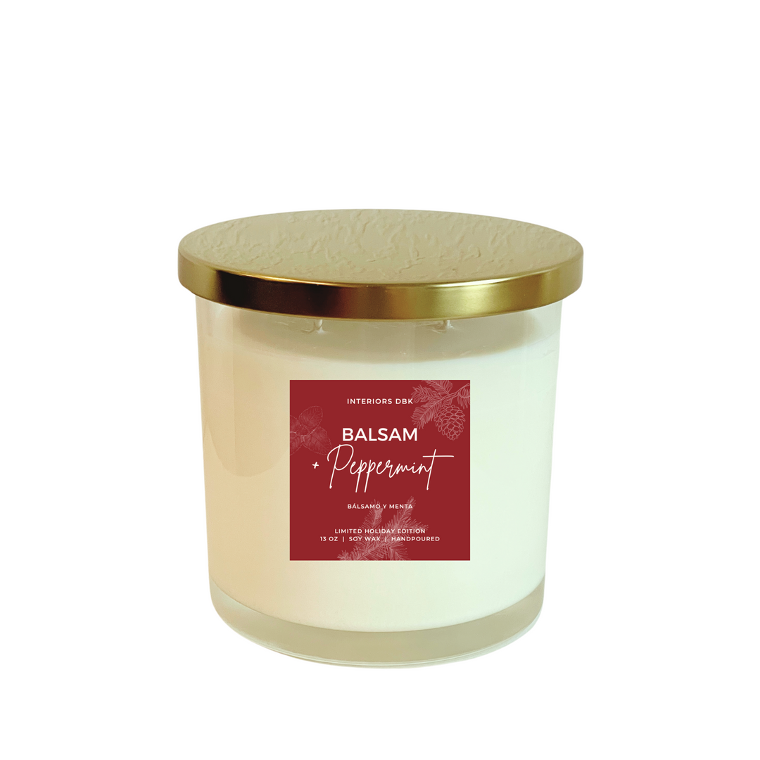 Balsam & Peppermint Soy Candle