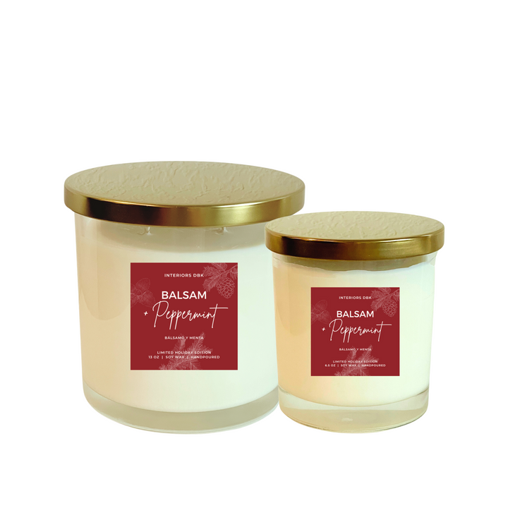 Balsam & Peppermint Soy Candle