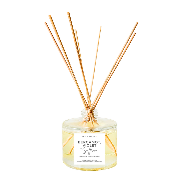 Bergamot, Violet & Saffron Reed Diffuser