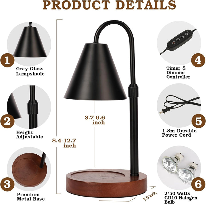 Candle Warmer, Black