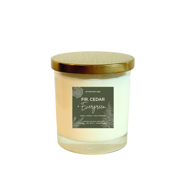 Fir, Cedar & Evergreen Soy Candle