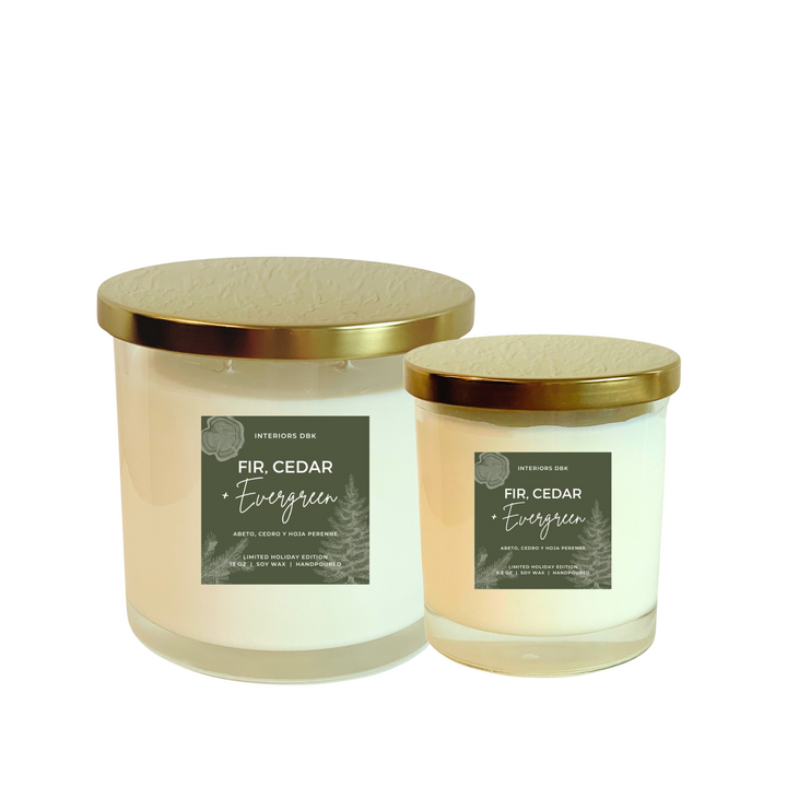 Fir, Cedar & Evergreen Soy Candle