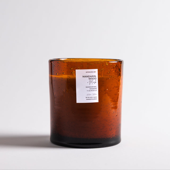 Mandarin, Wood & Musk Soy Candle