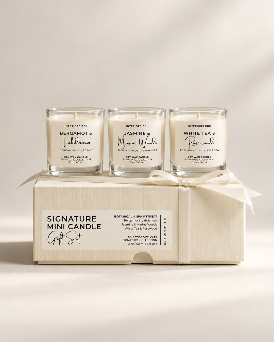 Signature Mini Candle Gift Set, Set of 3