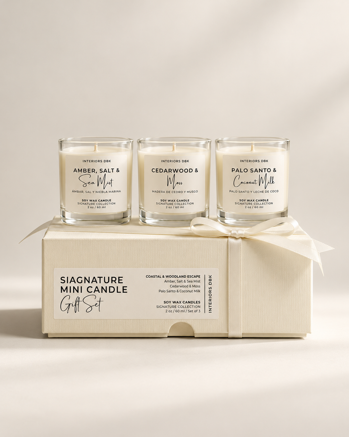 Signature Mini Candle Gift Set, Set of 3