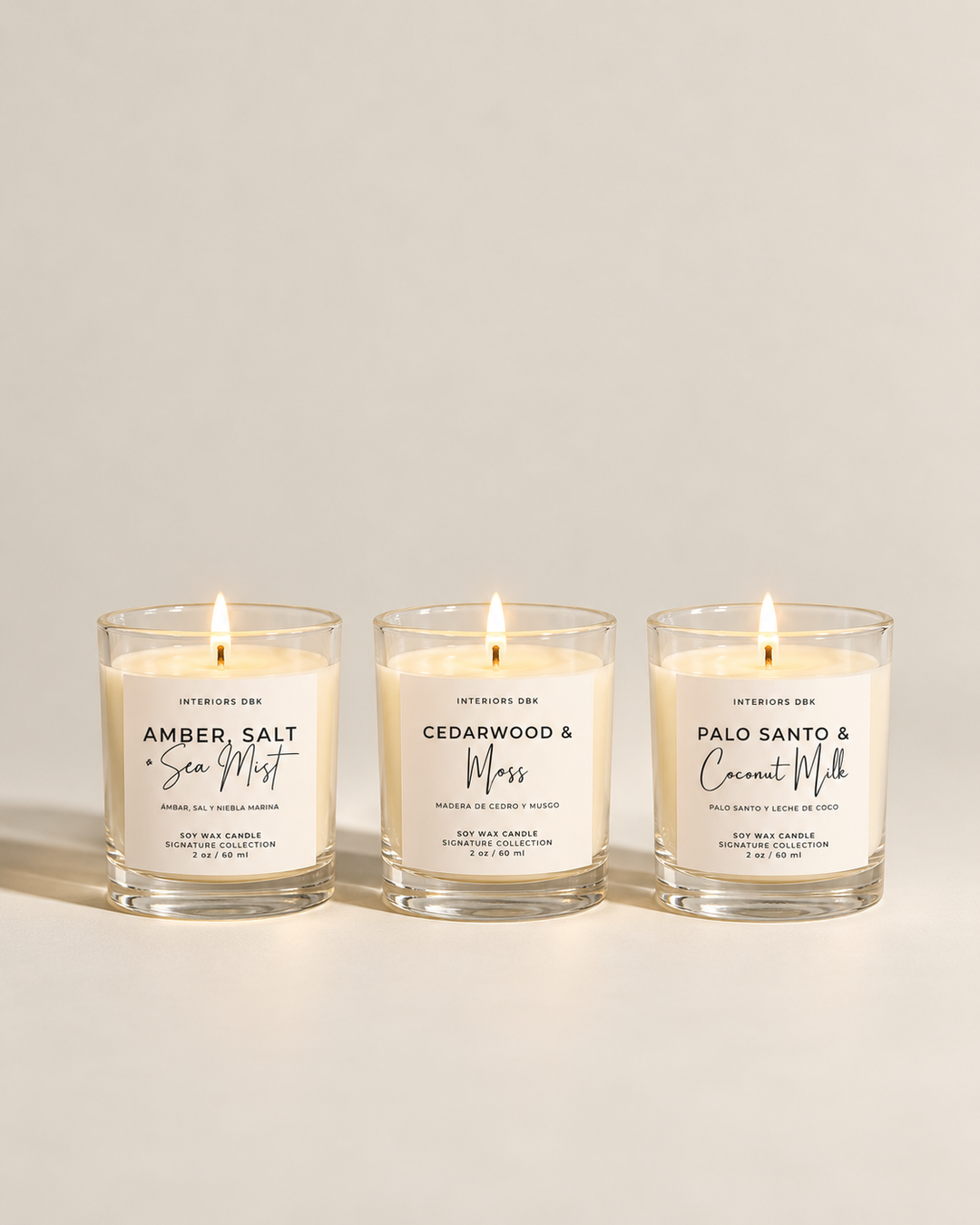 Signature Mini Candle Gift Set, Set of 3