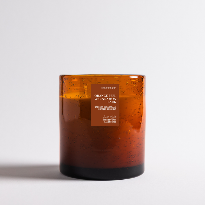 Orange Peel & Cinnamon Bark Soy Candle