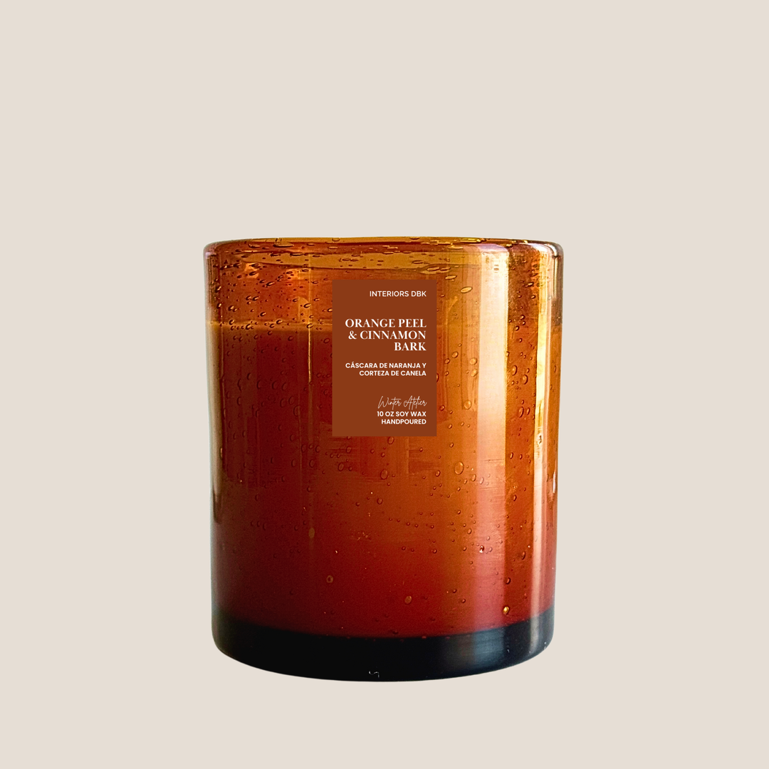 Orange Peel & Cinnamon Bark Soy Candle