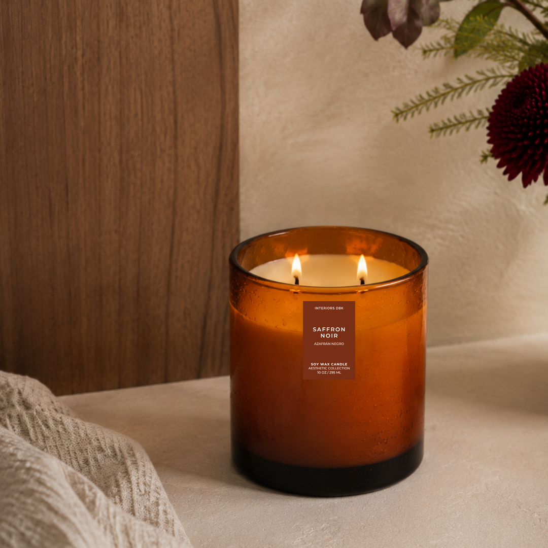 Saffron Noir Soy Candle