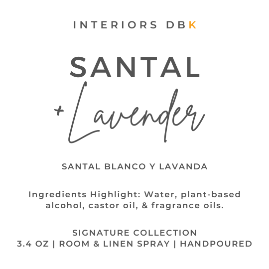 Santal & Lavender Room and Linen Spray