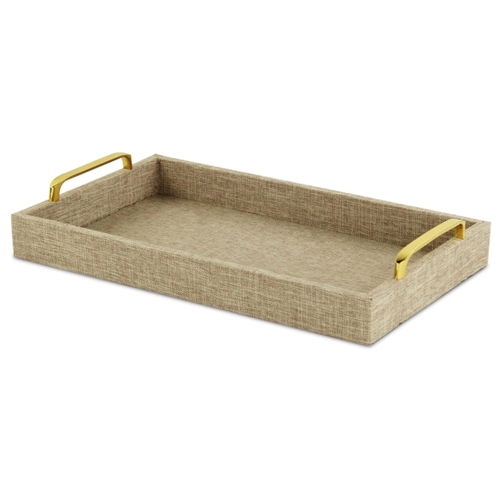 Canter Isle Beige Linen Tray