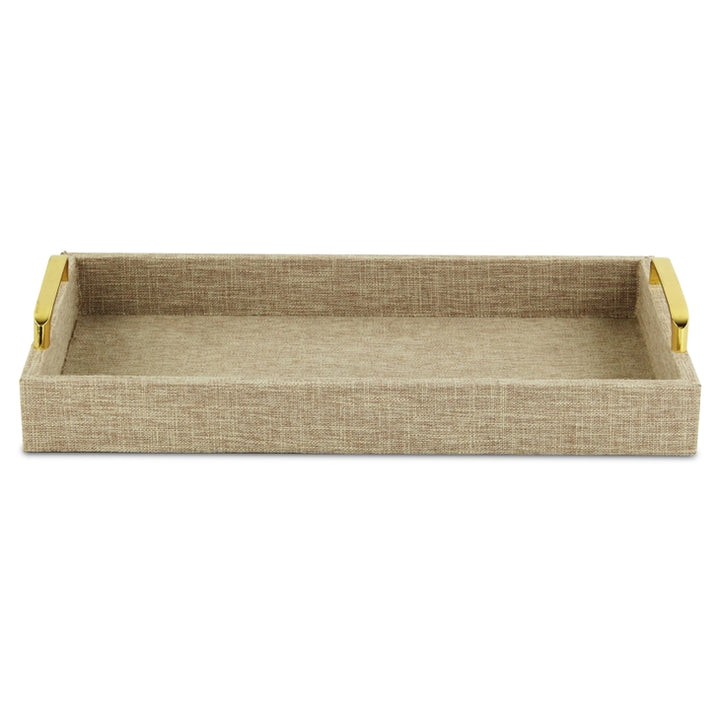 Canter Isle Beige Linen Tray