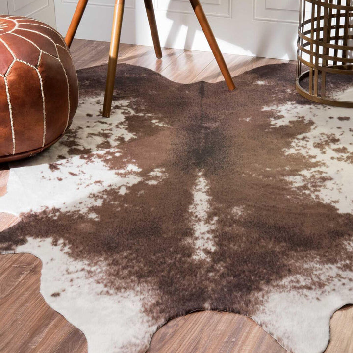 Faux Cowhide Area Rug