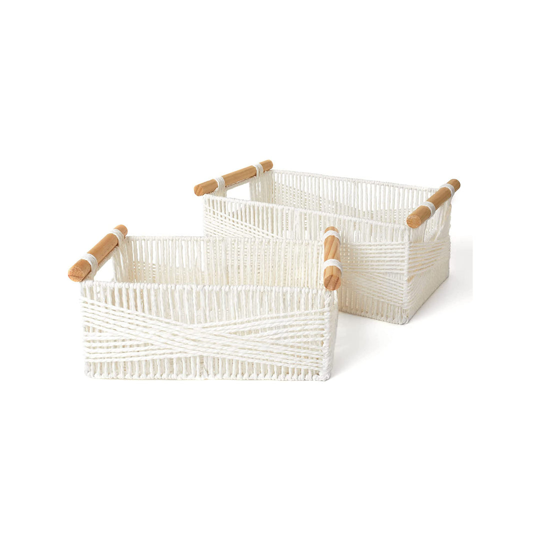 Yvoire Rope Storage Bin Set