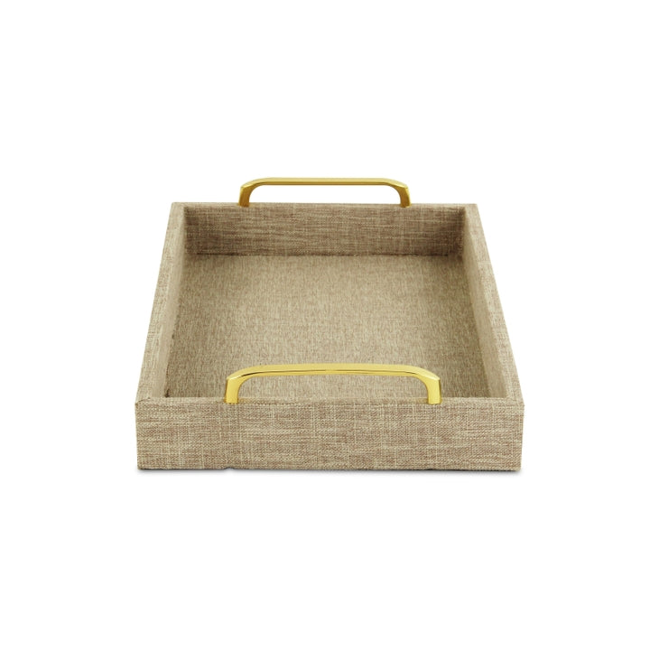 Canter Isle Beige Linen Tray